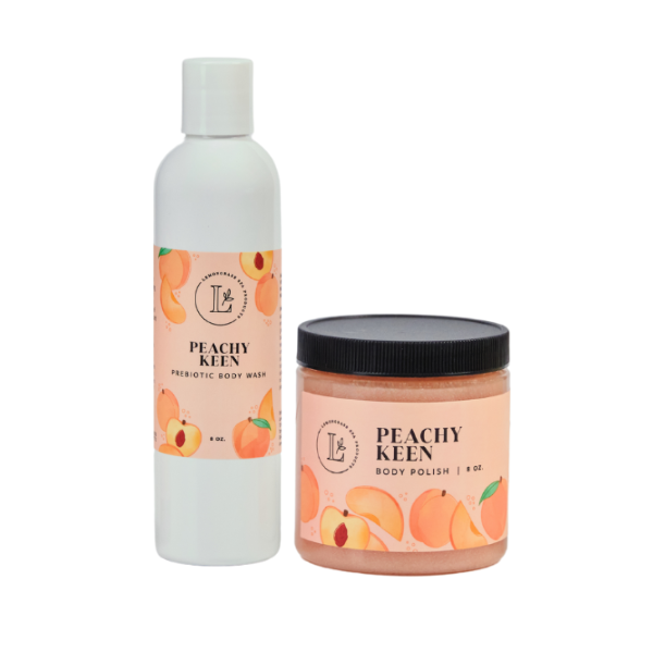 Peachy Keen Shower Set