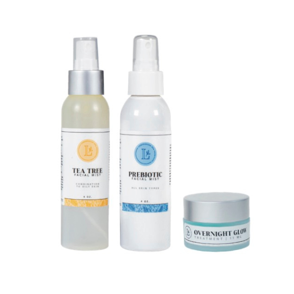 Mist and Glow Skincare Set: Oily & Blemished Skin 