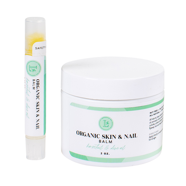 Organic Skin and Nail Balm Duo